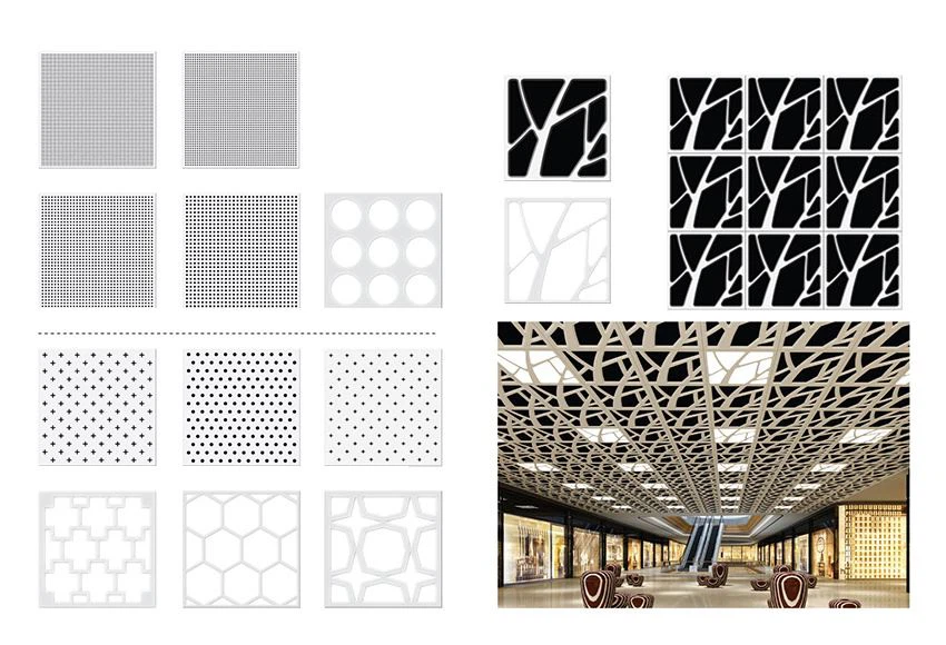 Perforated aluminum screen Perforated aluminum screen
