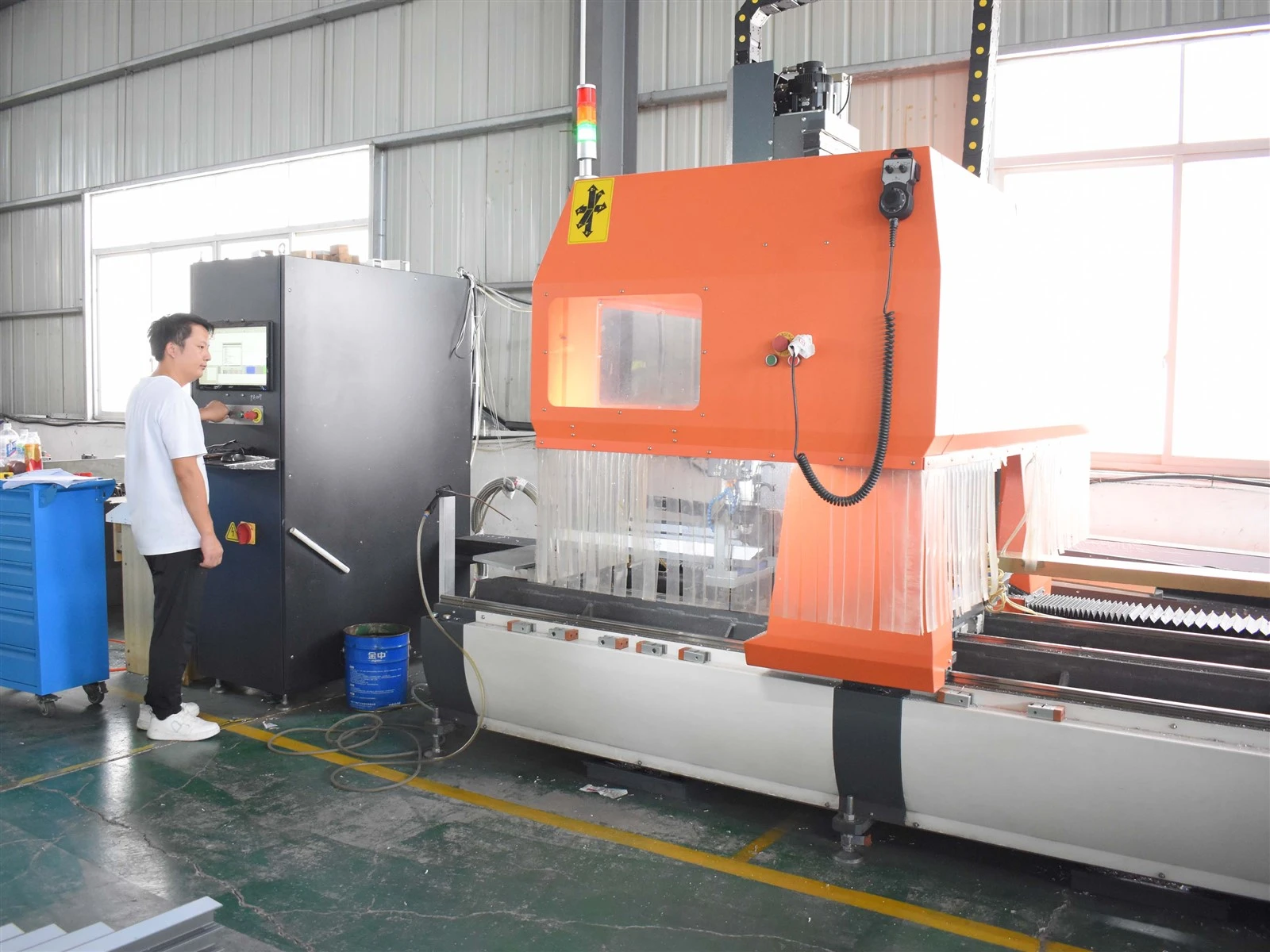 aluminum profile CNC machining center